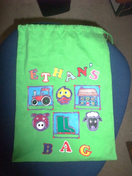 Nursery book bag