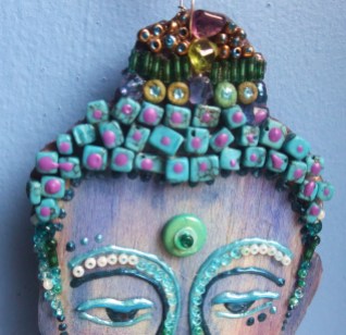 Blue Buddha III (close up)